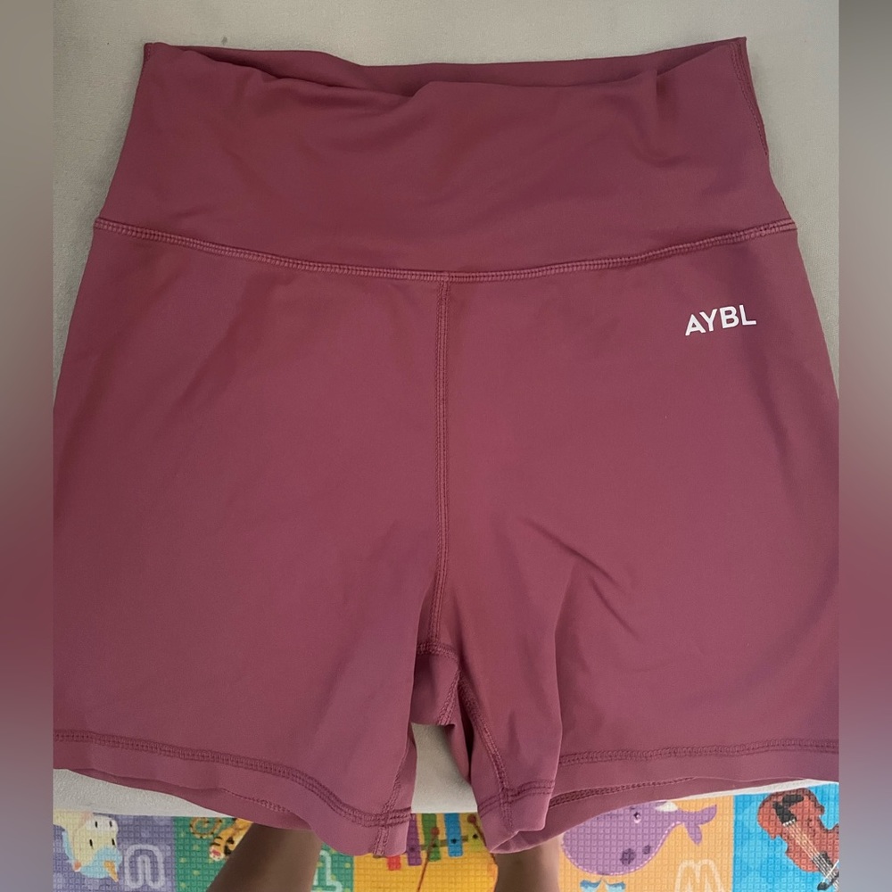 Pink work out shorts